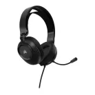 Corsair HS35 V2 Carbon fekete vezetékes gamer fejhallgató mikrofonnal