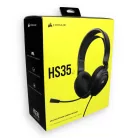 Corsair HS35 V2 Carbon fekete vezetékes gamer fejhallgató mikrofonnal