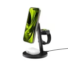 Mobile Origin Qi2 25W PowerStand Pro 3 az 1-ben töltőállvány PW40 GaN töltővel, fekete