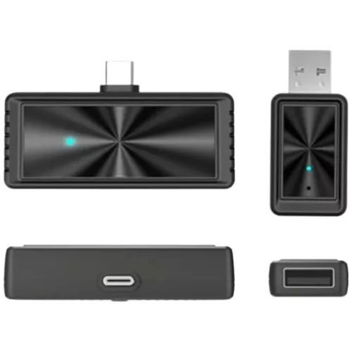 4smarts vezeték nélküli CarPlay adapter képernyőtükrözéssel, fekete