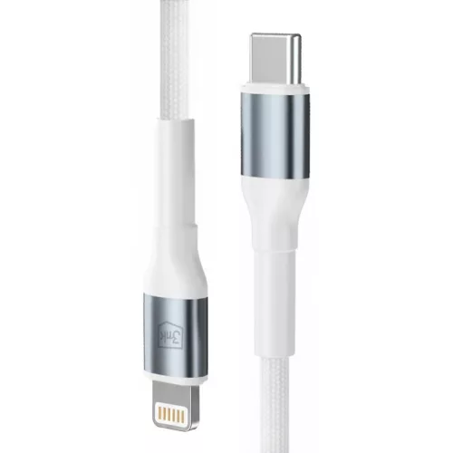 3mk Hyper Cable N-SERIES USB-C–Lightning kábel 3 m, PD 3.0, 27 W, fehér