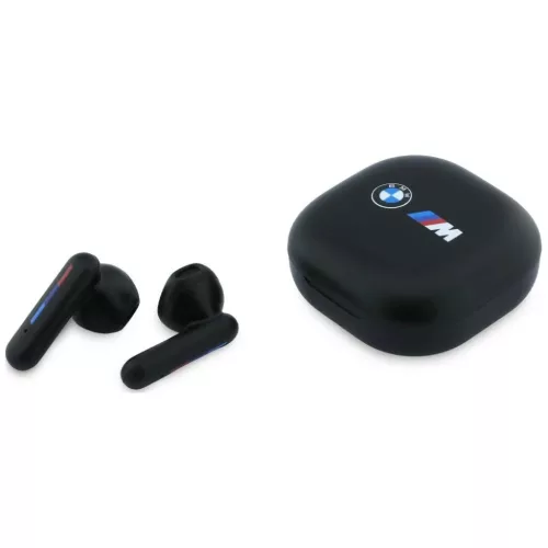 BMW Printed Logo TWS Bluetooth ENC fülhallgató, fekete