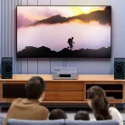 Orico AXW 3,5 mm-es mini jack audiókábel 2 m, fekete-ezüst
