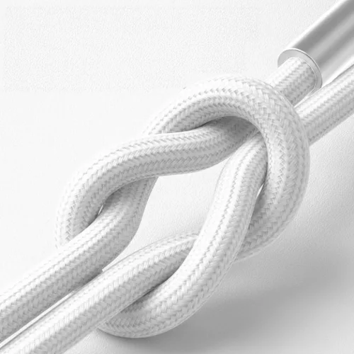3mk Hyper Cable N-SERIES USB-A–Lightning kábel 1 m, fehér