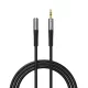 Orico AXF-50 3,5 mm-es mini jack hosszabbító audiokábel, 5 m, fekete