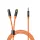 Orico AXRF 3,5 mm mini jack – 2× RCA anya audiokábel, 3 m, narancssárga
