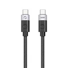 Orico CC240 USB-C–USB-C kábel, 240 W, USB4, 40 Gb/s, 8K 60Hz, 0.5 m, fekete