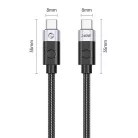 Orico CC240 USB-C–USB-C PD kábel 240 W 480 Mb/s 1,5 m fekete