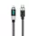 Orico LDC2L USB-C–Lightning PD 29 W-os kábel LED kijelzővel, 480 Mb/s, 2 m, fekete