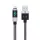 Orico LDA2L USB-A–Lightning kábel LED-kijelzővel, 12 W, 0,5 m, fekete-ezüst