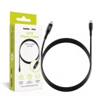Mobile Origin CB2 USB-C–USB-C kijelzős kábel 100 W 1,5 m fekete
