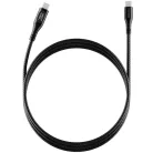 Mobile Origin CB2 USB-C–USB-C kijelzős kábel 100 W 1,5 m fekete