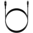 Mobile Origin CB2 USB-C–USB-C kijelzős kábel 100 W 1,5 m fekete