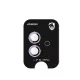 Joyroom JR-MSJ0275 védőüveg iPhone 16/16 Plus lencsékhez - rózsaszín, üvegfólia
