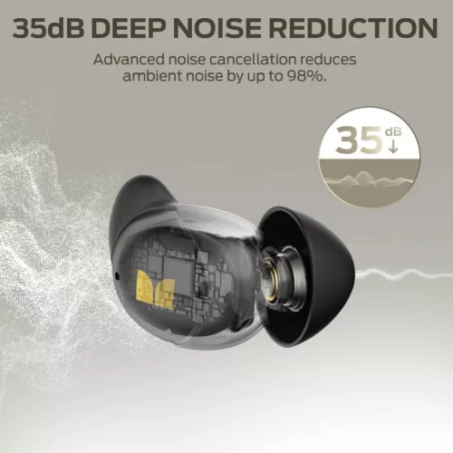 Monster Sleep Ear200 TWS alváshoz tervezett fülhallgató, fekete