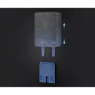 dé 22 kW-os fali töltő 15 m-es kábellel, TUYA APP Type-2