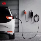 dé 11 kW-os hordozható töltő 15 m-es kábellel,  TUYA APP Type-2
