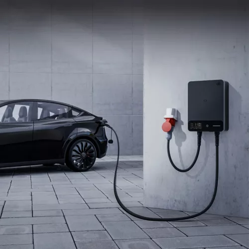 dé 11kW-os fali töltő 10 m-es kábellel, TUYA APP, Type-2