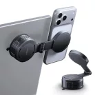 Spigen MFT35-1 MagSafe mágneses autós telefontartó műszerfalra és szélvédőre fekete