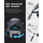 Spigen MFT35-1 MagSafe mágneses autós telefontartó műszerfalra és szélvédőre fekete