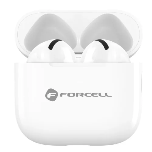 FORCELL Core TWS vezeték nélküli fülhallgató, fehér