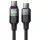 Hoco U159 mágneses USB-C–USB-C kábel QC3.0 PD, 5 A, 240 W, 1,2 m, fekete