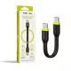Mobile Origin Compact USB-C–USB-C kábel, fekete, 10 cm