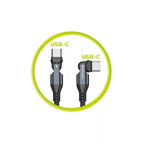Mobile Origin CB3 forgatható USB-C–USB-C kábel, 1 m, 240 W