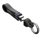 Mobile Origin CB17 fekete 240 W-os USB-C kulcstartó kábel