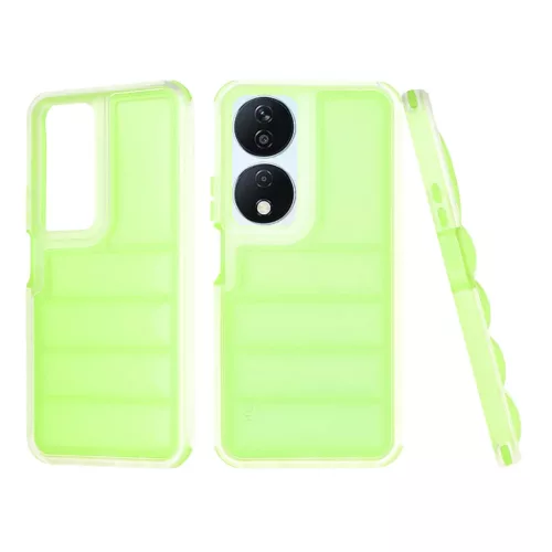 Techsuit - Hullám Pajzs - Honor X7b / X7b 5G / 90 SMART - Zöld tok