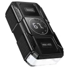 Hoco QS6 8000 mAh külső akkumulátor indítássegítő funkcióval és légpumpával, fekete