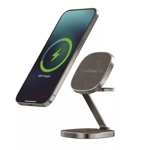 Mobile Origin TravelCharge PRO szürke mágneses vezeték nélküli töltő