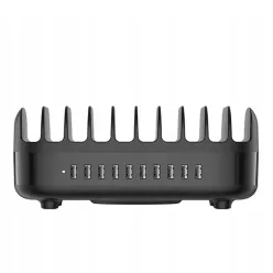   Orico DUK-10P-V1 Intelligens Töltőállomás 10 x USB-A - Fekete