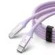 Orico CDX 100W 5A Power Delivery USB-C - USB-C 1m kábel - lila