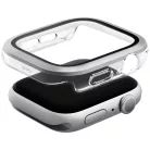 Uniq Voute üvegfólia tok Apple Watch 10 46 mm - ezüst