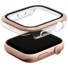 Uniq Voute üvegfólia Apple Watch 10 46mm - Rózsaarany