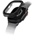 Uniq Voute edzett üveg tok Apple Watch Ultra 49mm - Fekete tok