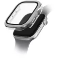 Uniq Voute edzett üveg tok Apple Watch 10 42 mm - Ezüst