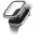 Uniq Voute edzett üveg tok Apple Watch 10 42 mm - Ezüst