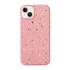 Uniq Coehl Terrazzo tok iPhone 14 Plus - pink
