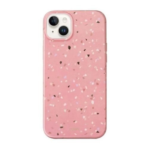 Uniq Coehl Terrazzo tok iPhone 14 Plus - pink