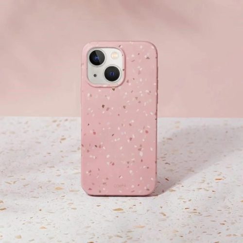 Uniq Coehl Terrazzo tok iPhone 14 Plus - pink