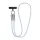 UGREEN L508 USB-C–USB-C nyakpántkábel 1,2 m 60 W, kék