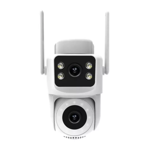 MOES WCM-Q29 Wi-Fi 8 MP-es kettős objektíves IP-kamera