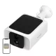 MOES WCM-S26 4 MP-es napelemes Wi-Fi IP-kamera