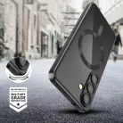 Tech-protect Magflex Magsafe Galaxy A26 5G csillogó fekete tok