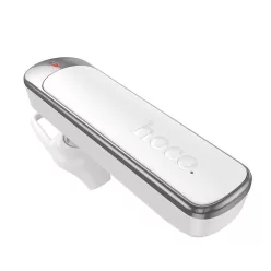   Vezeték nélküli egyfüles fejhallgató (környezeti zajszűrés, Bluetooth 6.0, 130 mAh) Hoco E201 fehér