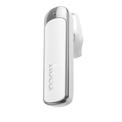 Vezeték nélküli egyfüles fejhallgató (környezeti zajszűrés, Bluetooth 6.0, 130 mAh) Hoco E201 fehér