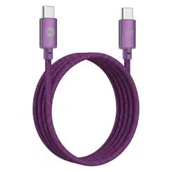   Forever Vibe USB-C–USB-C kábel 1 m 60 W sötét cseresznye