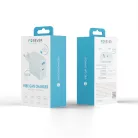 Forever Vibe-TC45AC gallium-nitrid gyorstöltő 1 db USB-C 1 db USB 45 W ezüst